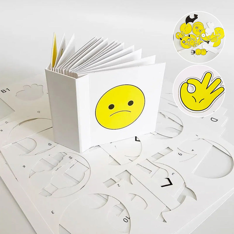 DIY Emoji 3D Pop-up Book