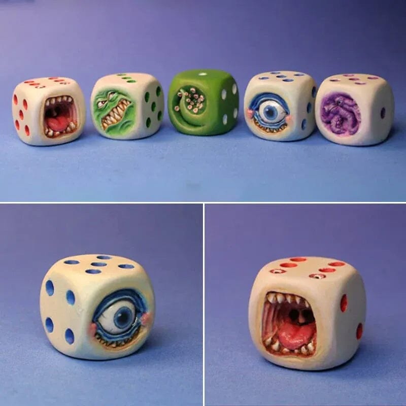 🎲Monster Dice, Set of 5pcs