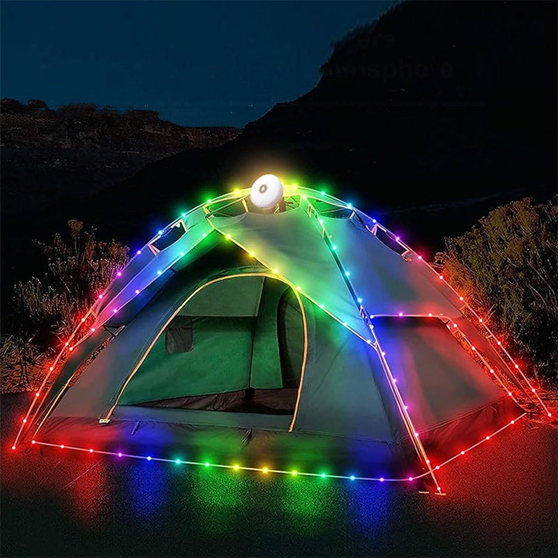⛺Camping Choice⛺Outdoor Waterproof Portable Stowable String Light