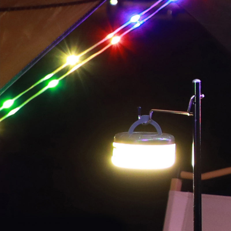 ⛺Camping Choice⛺Outdoor Waterproof Portable Stowable String Light