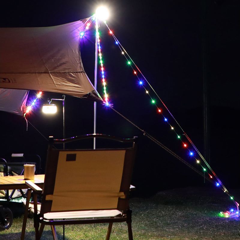 ⛺Camping Choice⛺Outdoor Waterproof Portable Stowable String Light