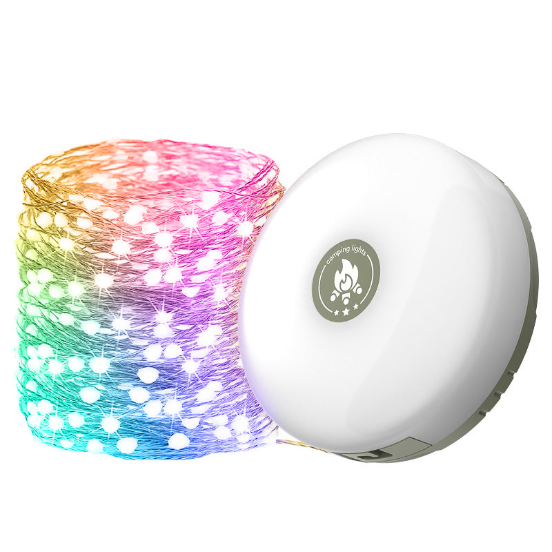 ⛺Camping Choice⛺Outdoor Waterproof Portable Stowable String Light