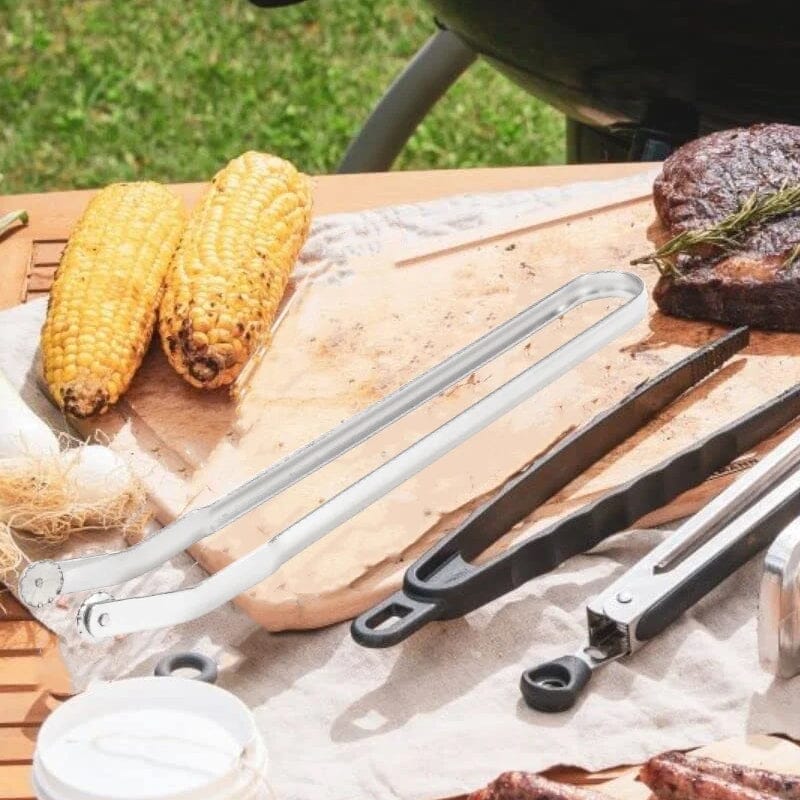 🍖BBQ Sausage Turning Tongs