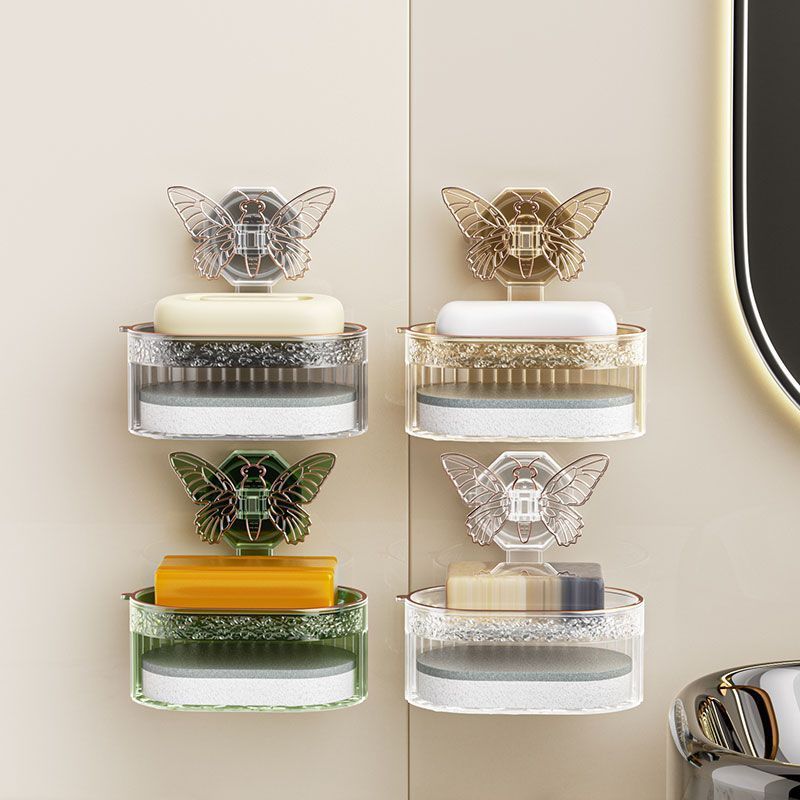 Suction Cup Drainage Soap Holde