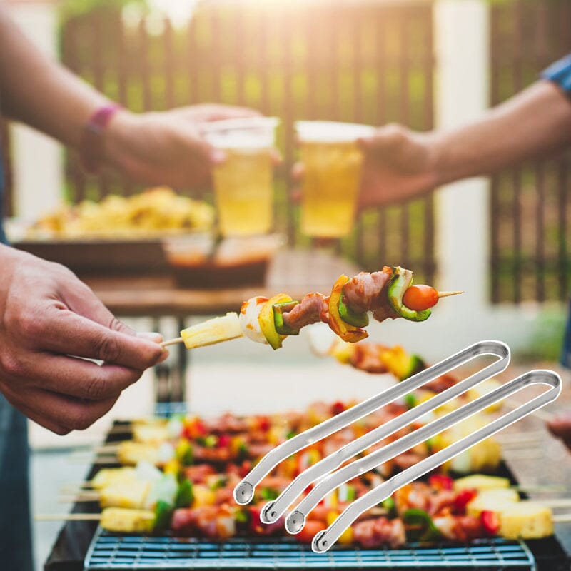 🍖BBQ Sausage Turning Tongs