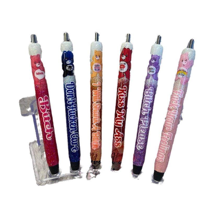 🐻Funny bear pens, Set of 8pcs