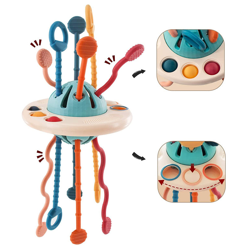 UFO Silicone Pulling Toy（Pre-sale）