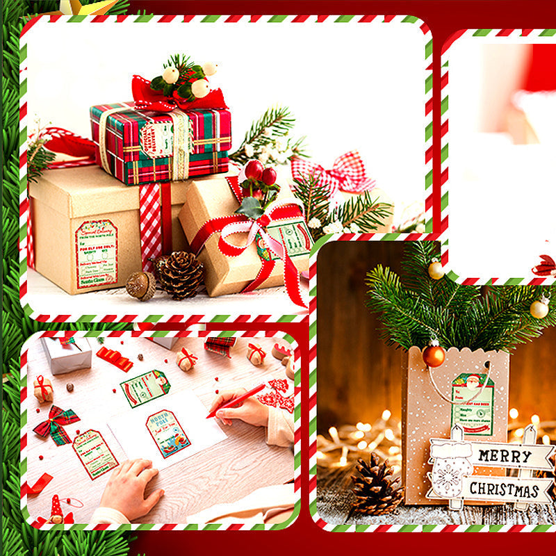 Santa Claus Stickers Roll