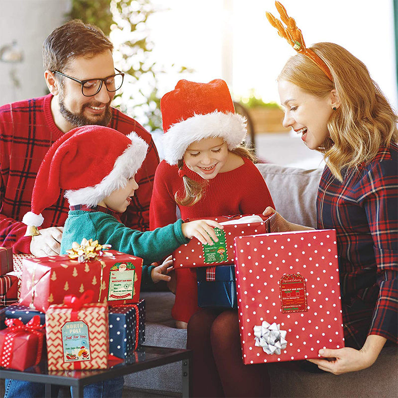 Santa Claus Stickers Roll