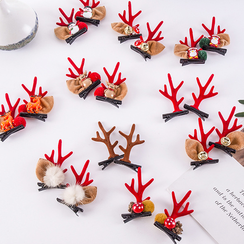 🎅Reindeer Antlers Xmas Hair Clip