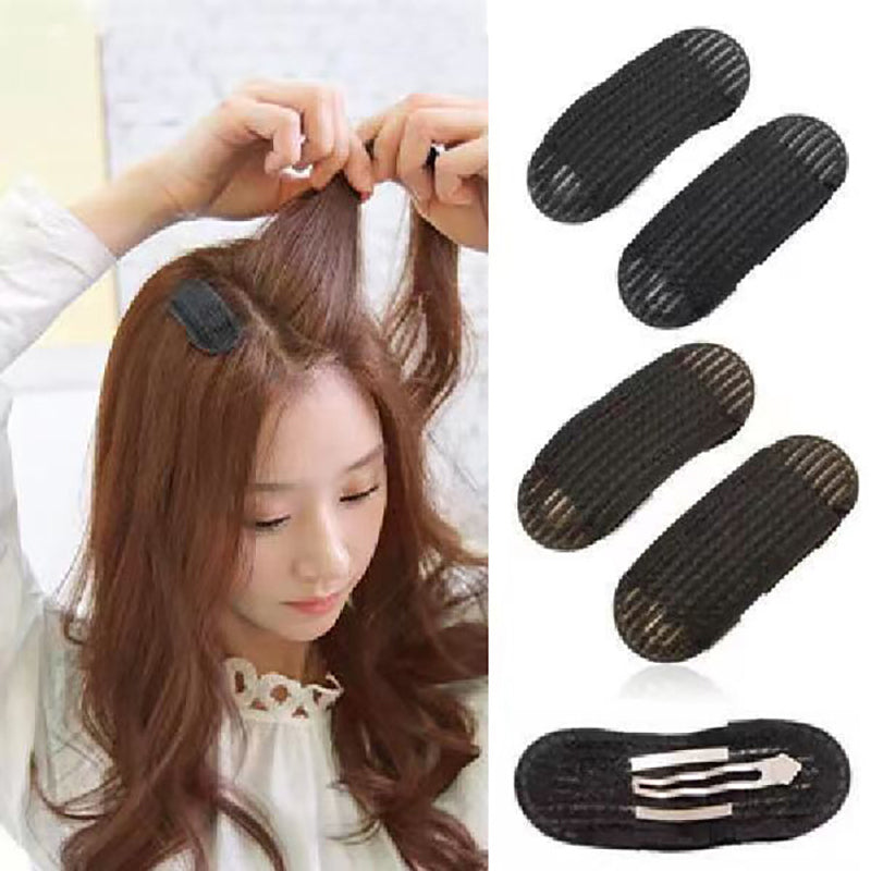 Invisible fluffy hair clip