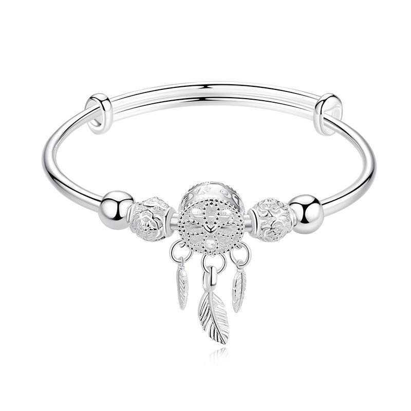 💕Dreamcatcher Feather Charm Bracelet
