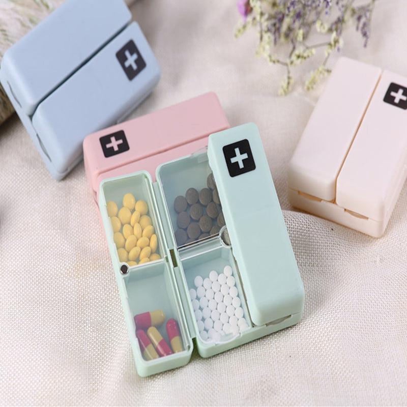 🎁7 Compartments Portable Pill Case