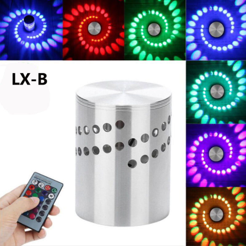 LED Spiral Wall Light
