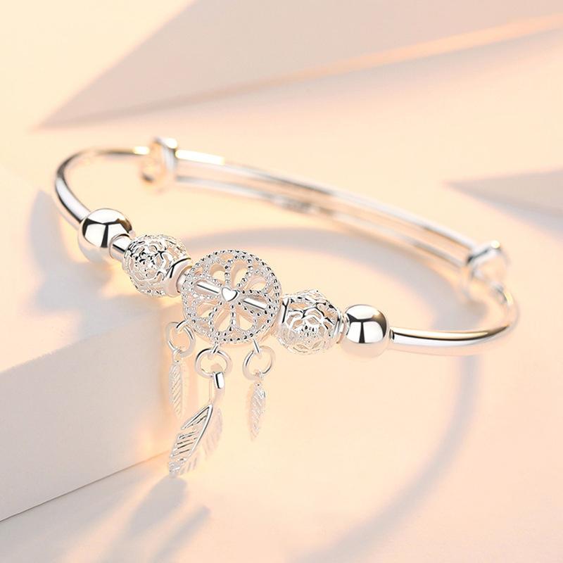 💕Dreamcatcher Feather Charm Bracelet
