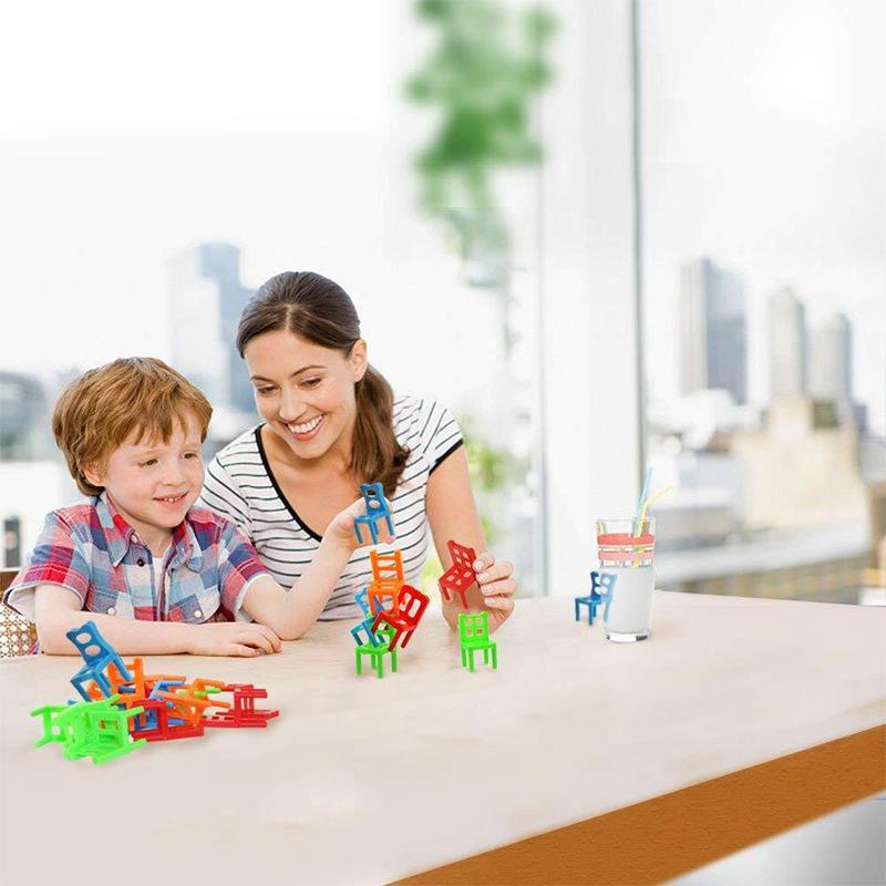 🔥Christmas Hot Sale-Chairs Stacking Tower Balancing Game