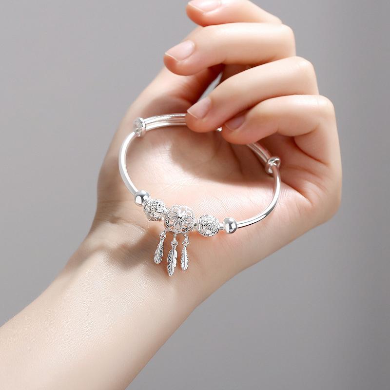 💕Dreamcatcher Feather Charm Bracelet