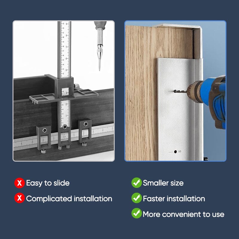 Adjustable Cabinet Hardware Jig