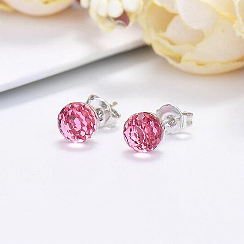 Crystal Ball Earrings