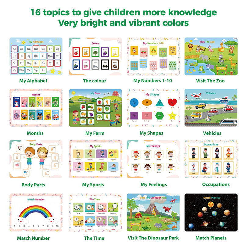 Montessori Busy Book for Toddlers