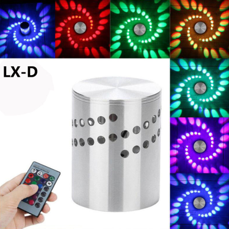 LED Spiral Wall Light