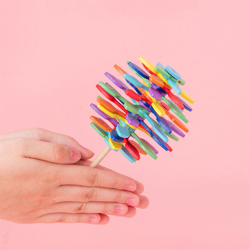 🎄Early Christmas Sale🎄Wooden Lollipop Stress Relief Toy