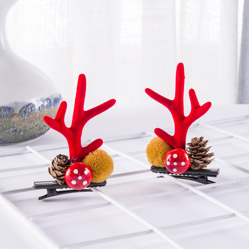 🎅Reindeer Antlers Xmas Hair Clip