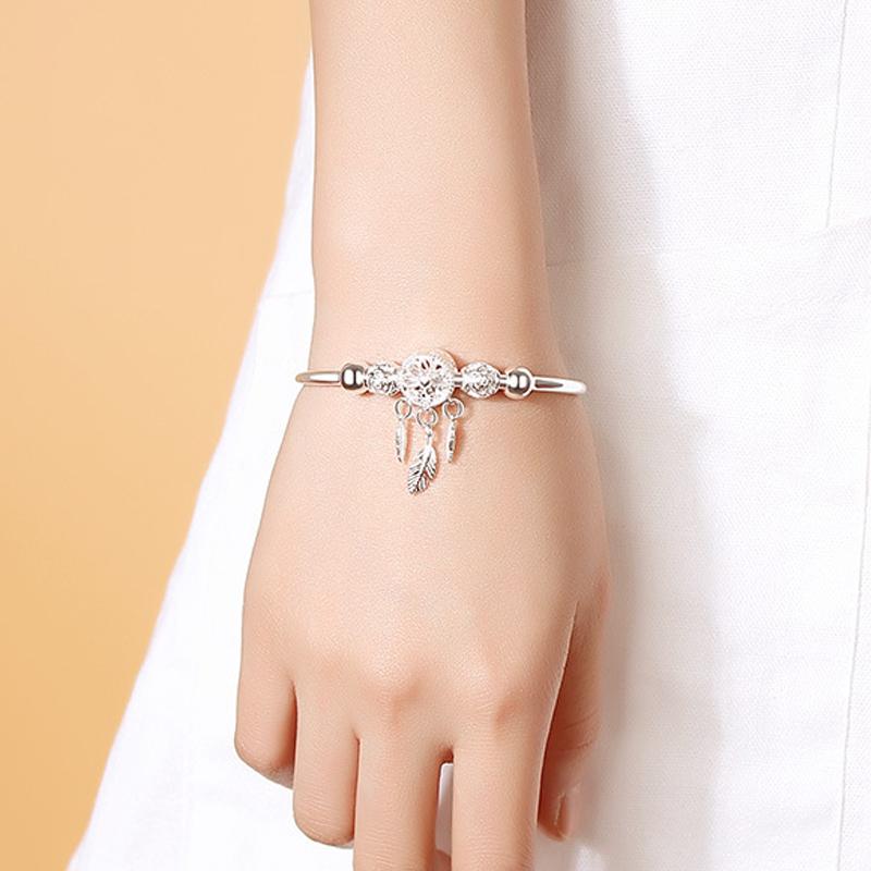 💕Dreamcatcher Feather Charm Bracelet