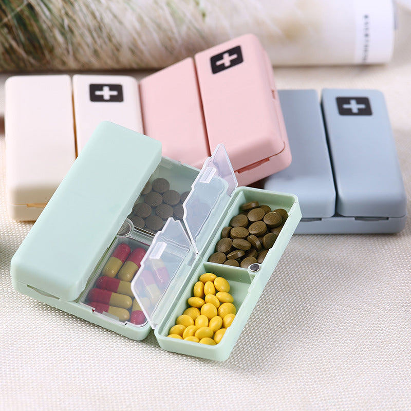 🎁7 Compartments Portable Pill Case