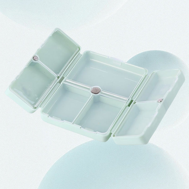 🎁7 Compartments Portable Pill Case