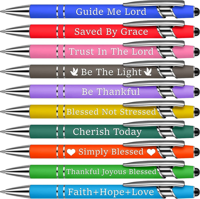 10 pcs Funny Office Pens(Black Ink)