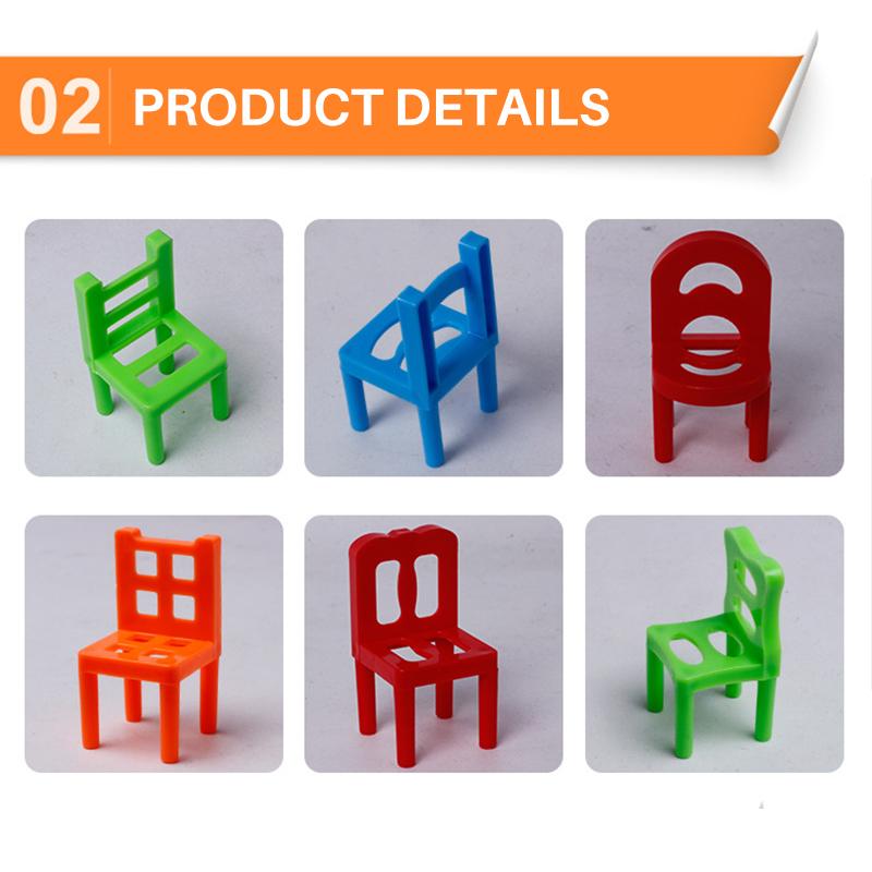 🔥Christmas Hot Sale-Chairs Stacking Tower Balancing Game