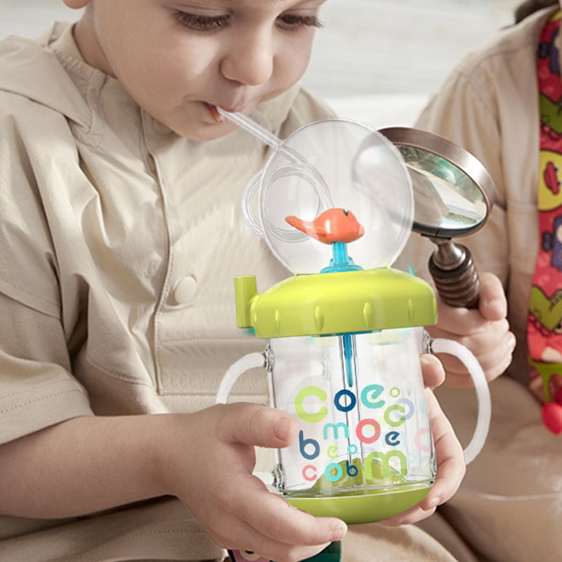 SANK BABY DRINKING CUP WITH WHALE SQUIRT