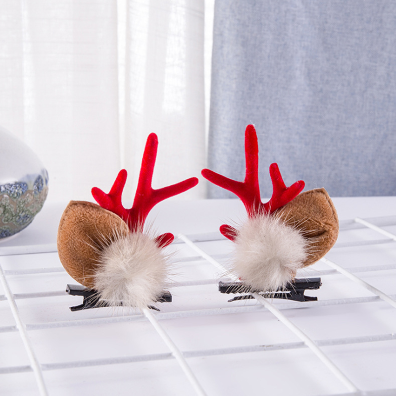 🎅Reindeer Antlers Xmas Hair Clip