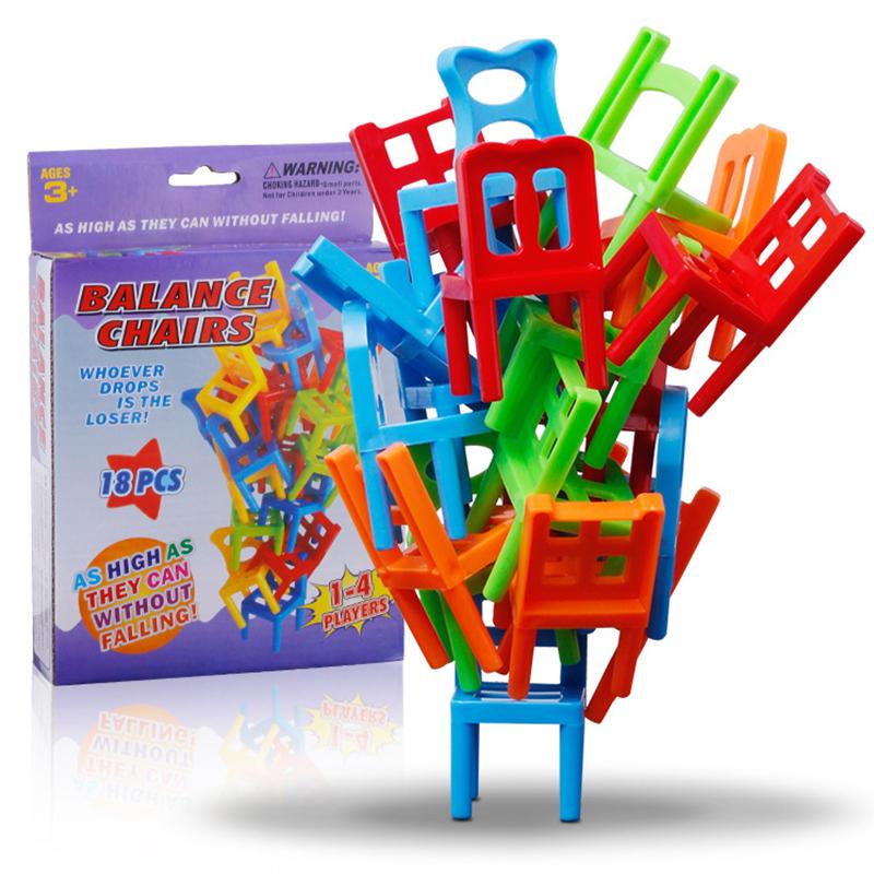 🔥Christmas Hot Sale-Chairs Stacking Tower Balancing Game
