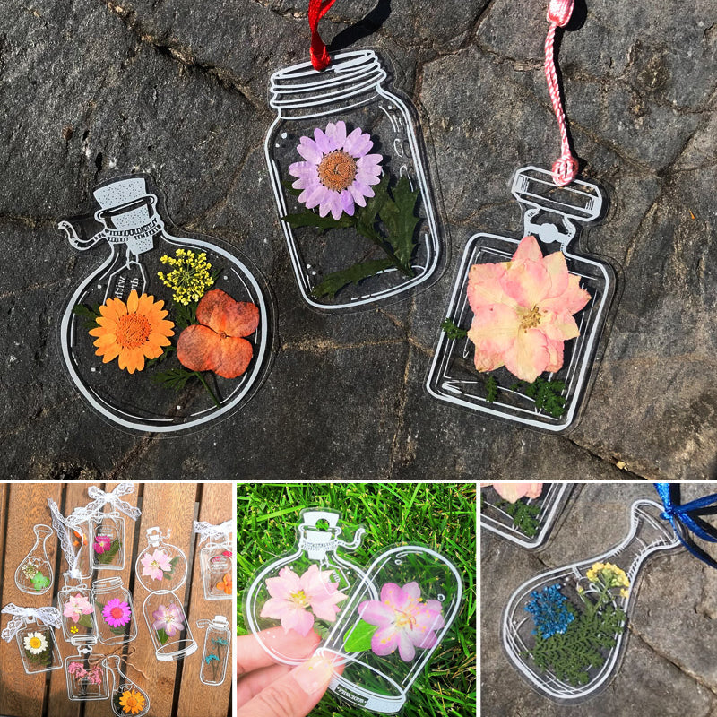 🌸Dried Flower Bookmarks Set（30pcs）
