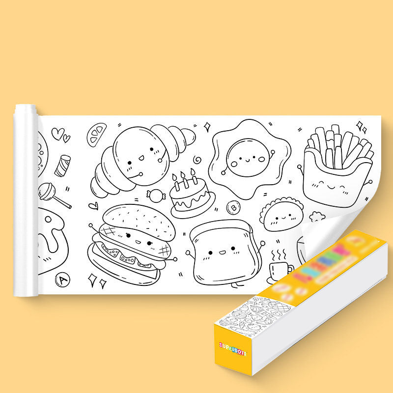 🎨Children's Drawing Roll🎄