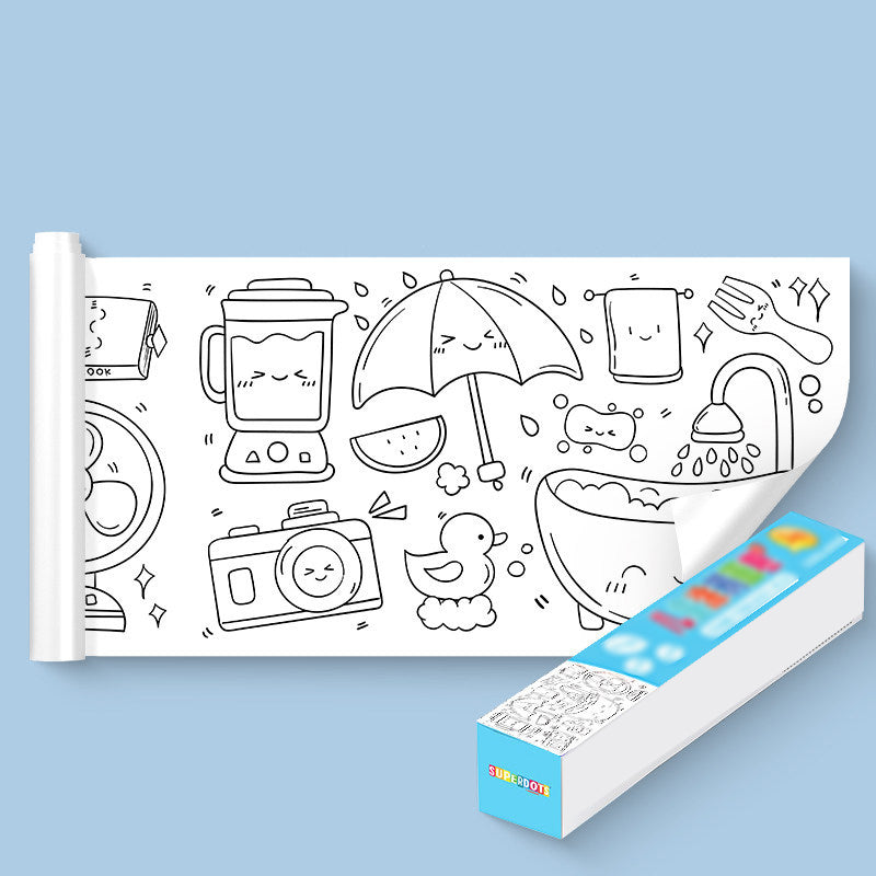 🎨Children's Drawing Roll🎄