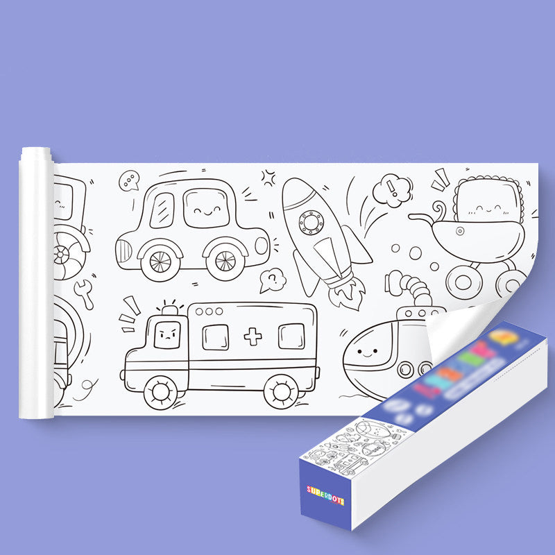 🎨Children's Drawing Roll🎄