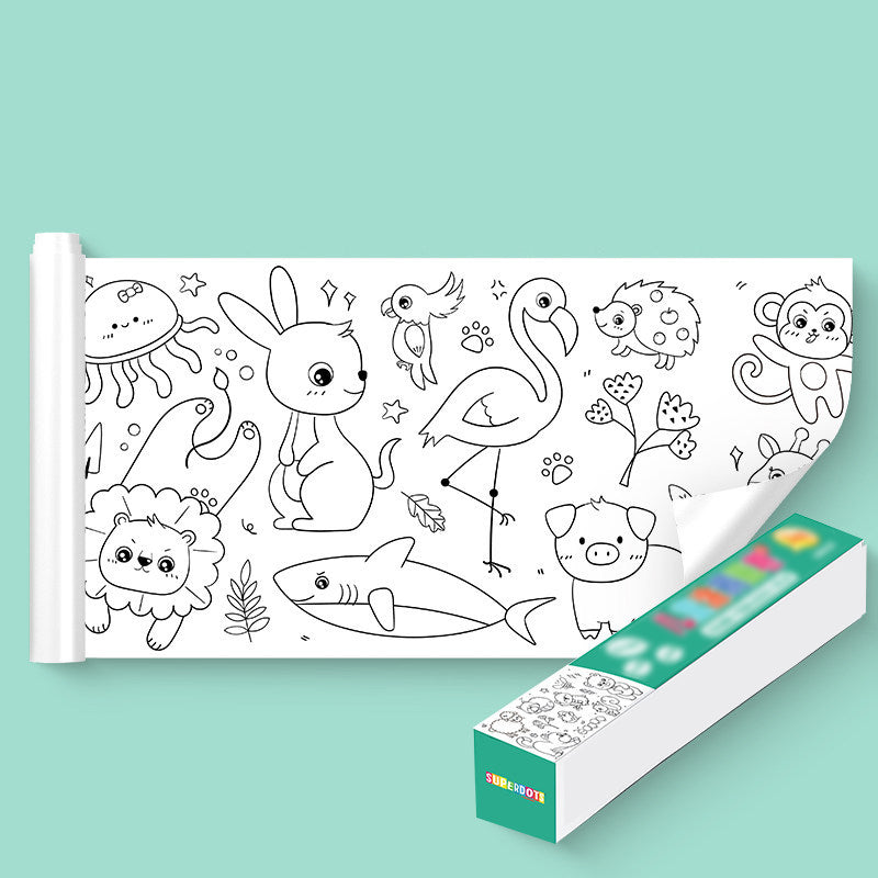 🎨Children's Drawing Roll🎄